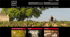 Desktop Screenshot of gres-saint-paul.com